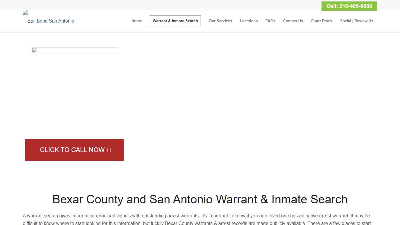 Bexar County Warrant & Inmate Search | Bail Bonds in San Antonio